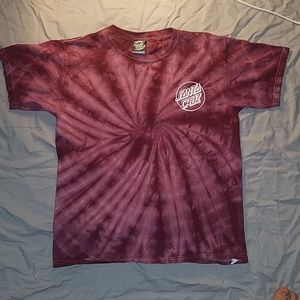 Tie-dye Santa Cruz T-shirt